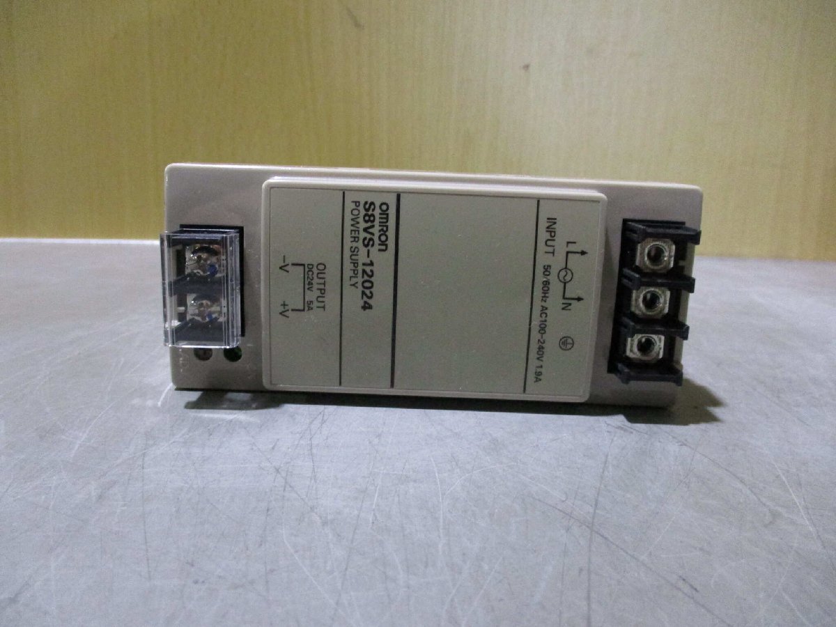 中古 OMRON スイッチングパワーサプライ S8VS-12024/ED2 (JBQR51125B045)_画像1