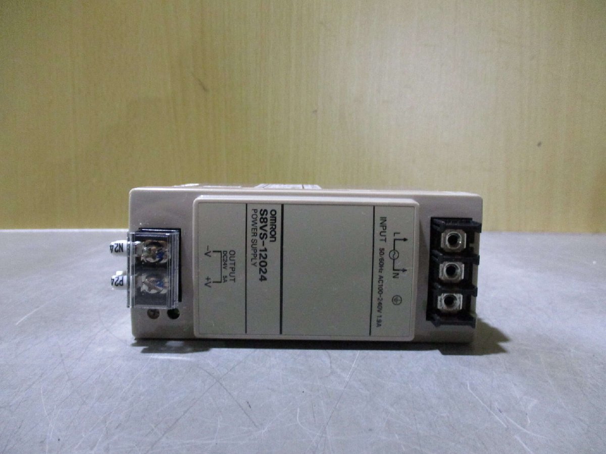 中古 OMRON スイッチングパワーサプライ S8VS-12024/ED2 (JBQR51125B057)_画像1