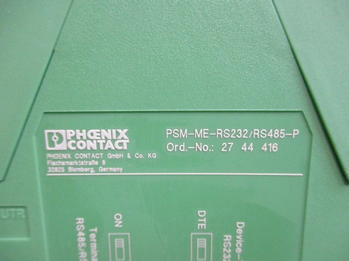 新古 Phoenix Contact インターフェースコンバータ - PSM-ME-RS232/RS485-P (EBQR51204B089)_画像6