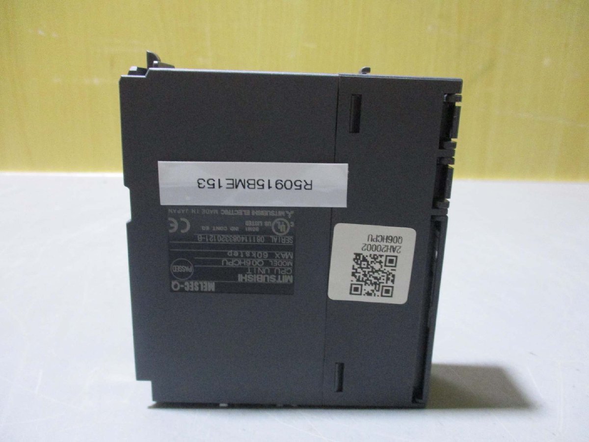 Yahoo!オークション - 中古 MITSUBISHI Q06HCPU シーケンサ CPU Yahoo!オークション - 中古 MITSUBISHI Q06HCPU シーケンサ CPU