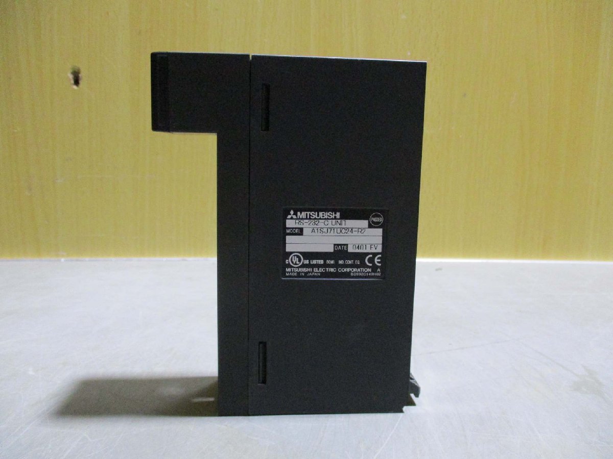 中古 MITSUBISHI RS-232-C UNIT A1SJ71UC24-R2 計算機リンクユニット 2個 (R50915BKE057)_画像3