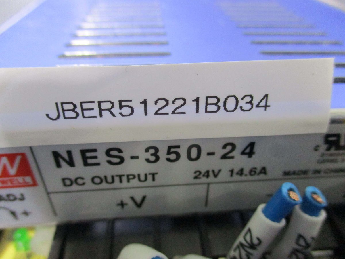 中古 MEAN WELL NES-350-24 スイッチング電源 (JBER51221B034)_画像2