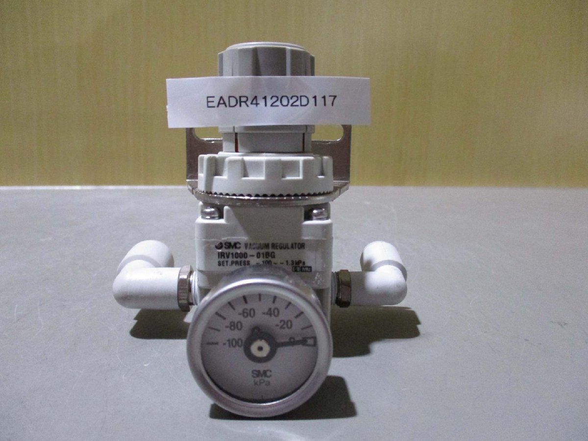 中古 SMC vacuum regulator IRV1000-01BG 真空レギュレータ (EADR41202D117)_画像1