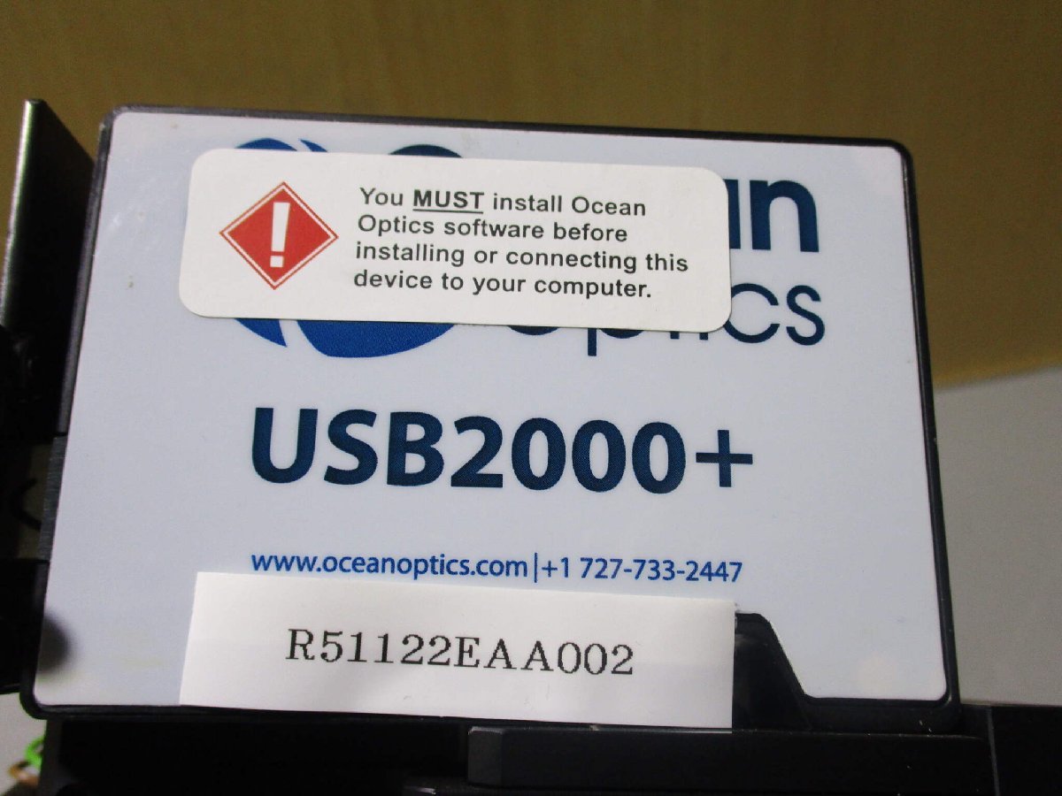 中古 USB2000+/P9K10000214/PT611000314 小型ファイバ光学分光器 (R51122EAA002)_画像9