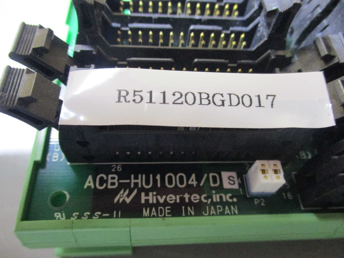 中古HIVERTECコネクタボード ACB-HU1004/DS フェニックスコンタクト電子機器用のハウジング(R51120BGD017)_画像7