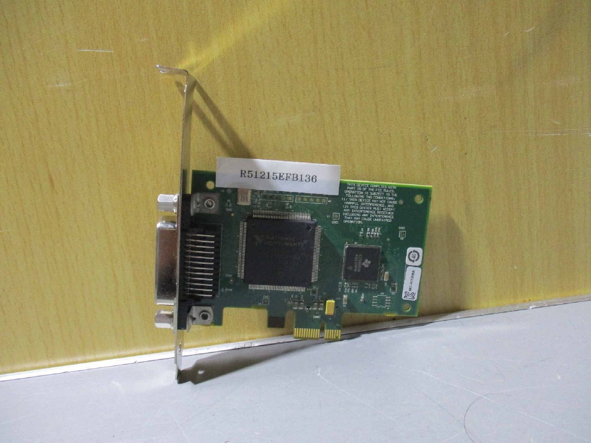 中古 NATIONAL INSTRUMENTS PCIE-GPIB NAT-PCIEGPIB(A) (R51215EFB136)_画像1