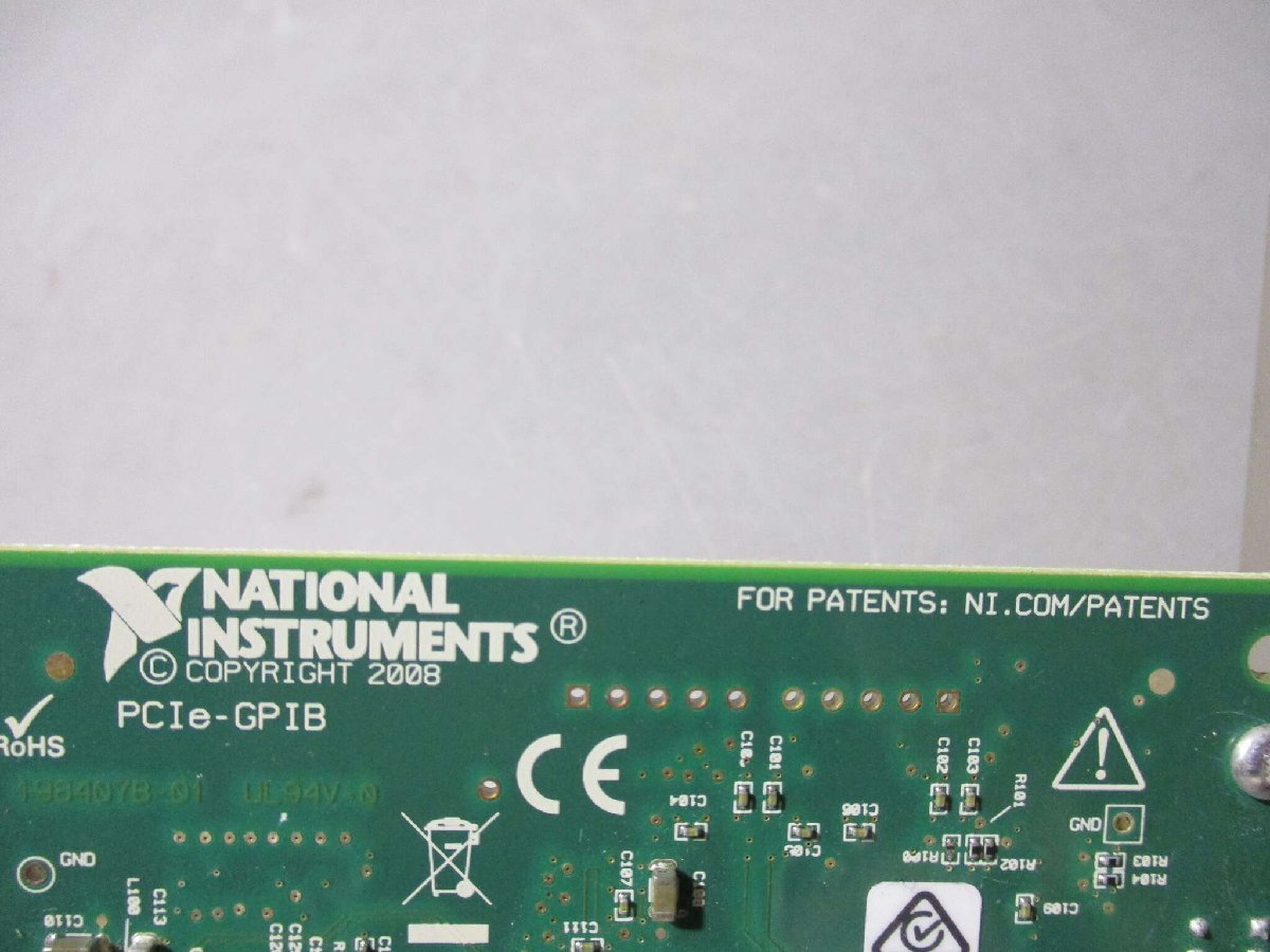 中古 NATIONAL INSTRUMENTS PCIE-GPIB NAT-PCIEGPIB(A) (R51215EFB129)_画像6