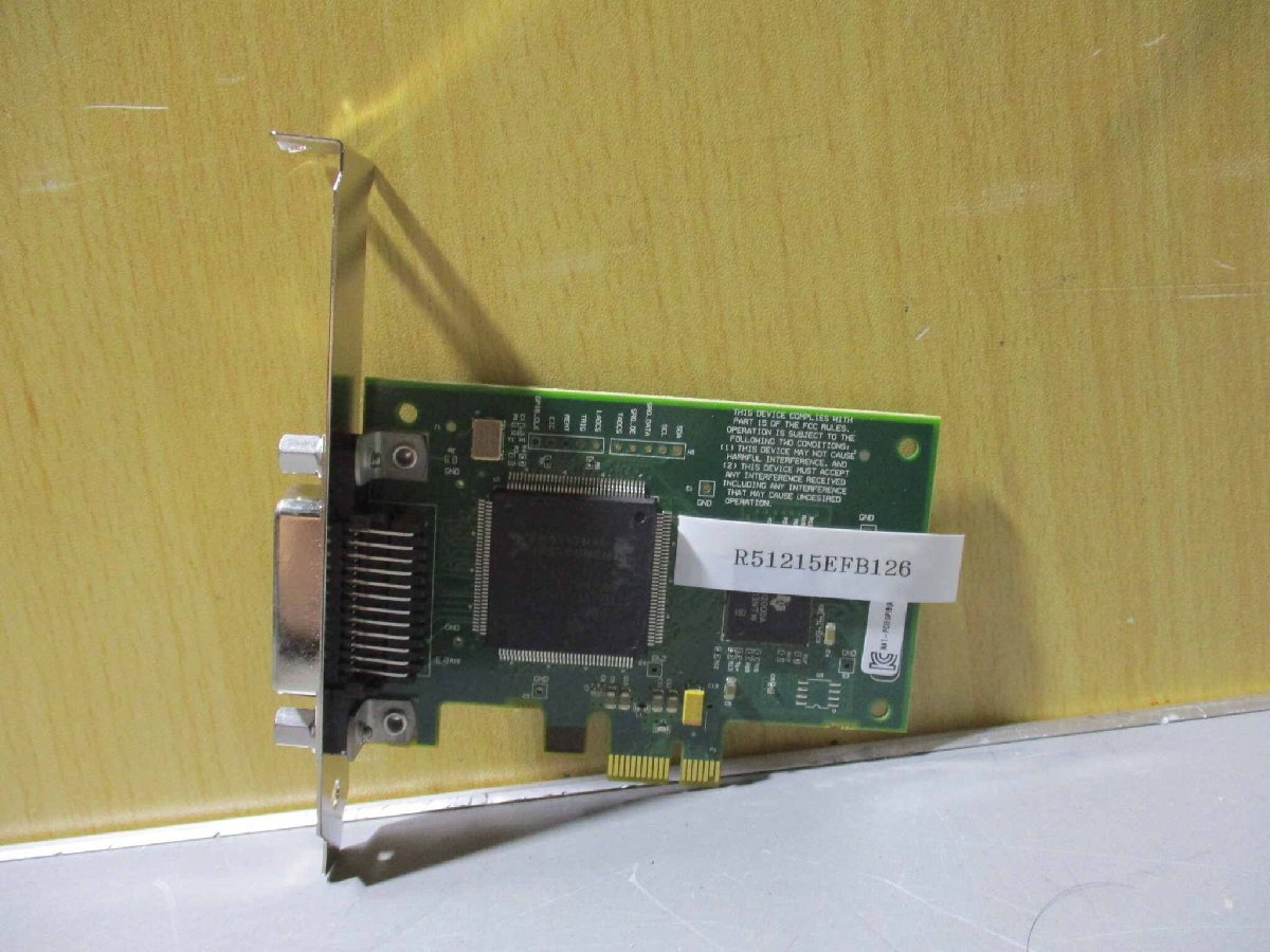 中古 NATIONAL INSTRUMENTS PCIE-GPIB NAT-PCIEGPIB(A) (R51215EFB126)_画像1