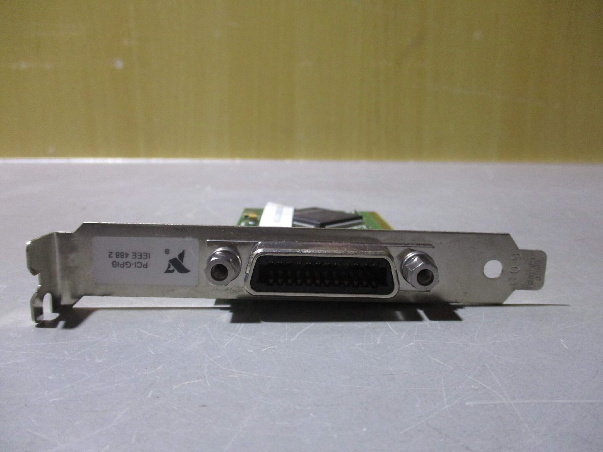 中古 NATIONAL INSTRUMENTS PCI-GPIB PCIボード(R51216EHE093)_画像3