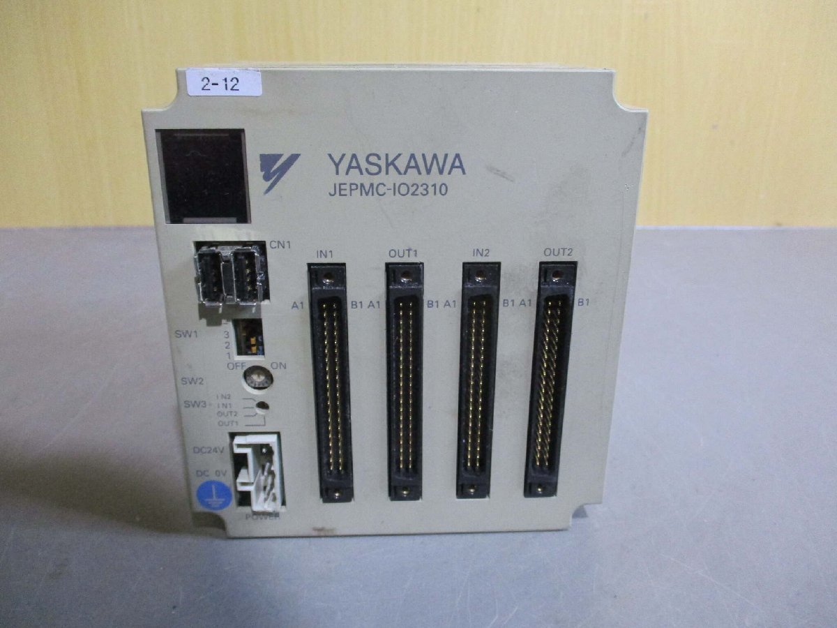 ホットセール Yaskawa MP2300 JEPMC-IO2310-E Digital I/O Module A01 24VDC(LBGR60110B074)