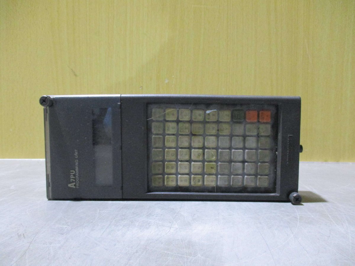 中古 Mitsubishi A7PU Programming Hand Held Unit (DAAR51117D070)_画像3