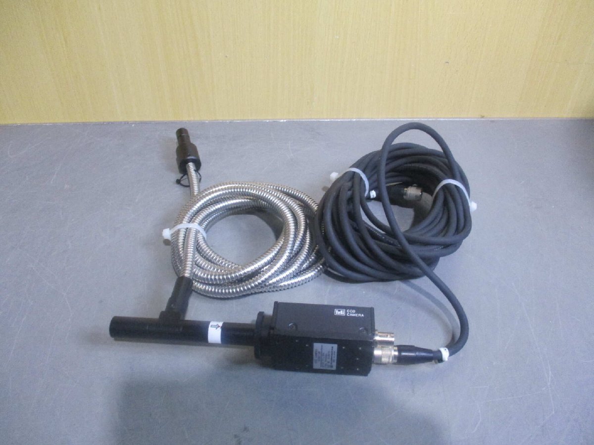 中古 TELI CS8310B CCD CAMERA DC12V 0.22A / LENS (AAHR51220D036)_画像7