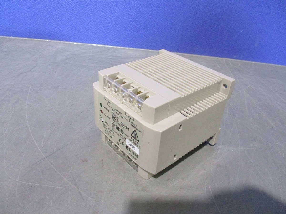 中古 OMRON POWER SUPPLY S82K-05024 パワーサプライ(JBER60106C078)_画像8