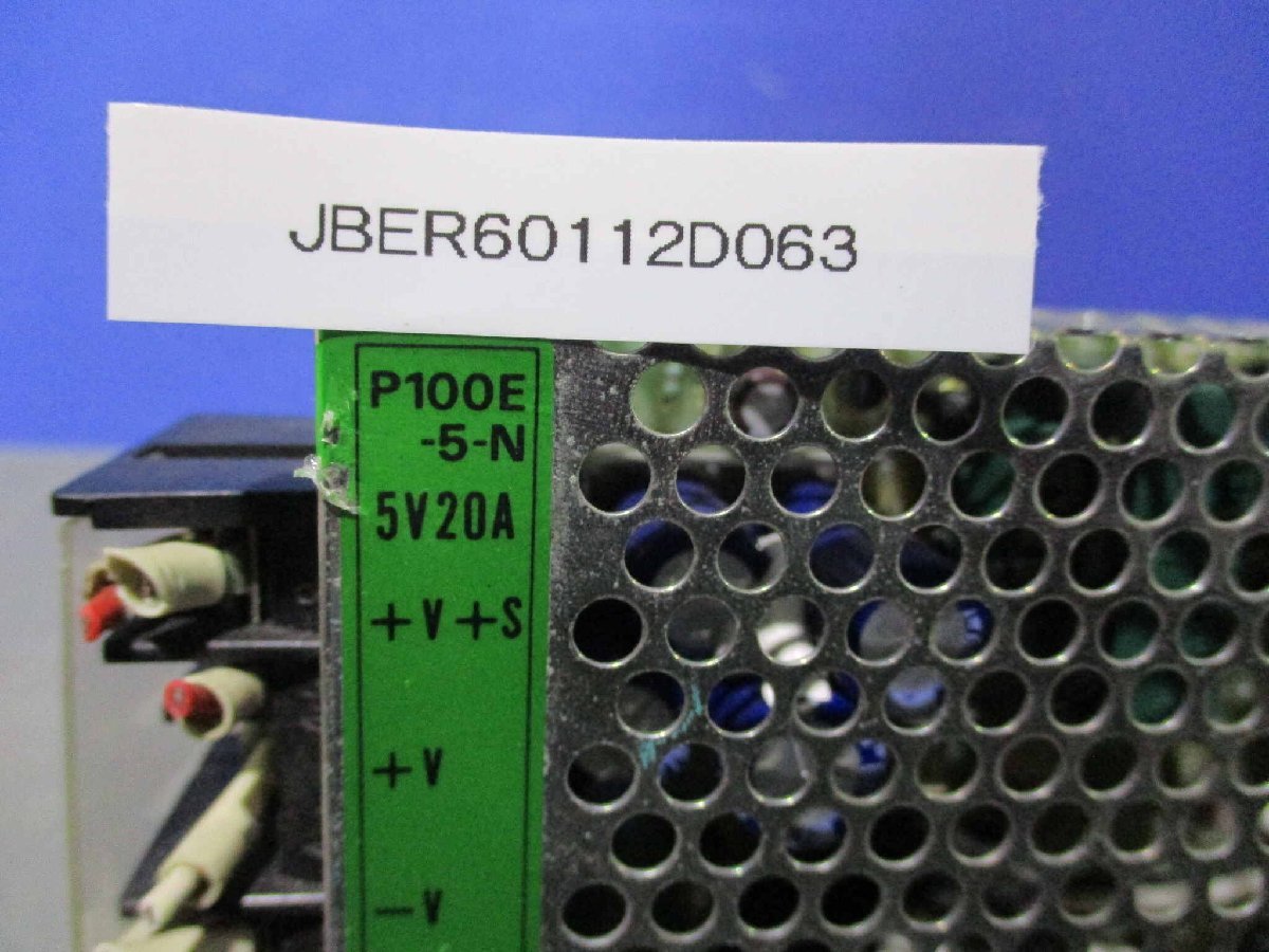 中古 COSEL P100E-5-N パワーサプライ 5V 20A (JBER60112D063)_画像1