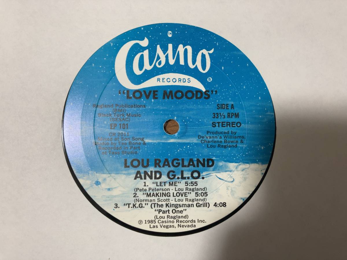 Lou Ragland And G.L.O. - Love Moods グレイトモダンソウル!!＜美品!!＞の画像1