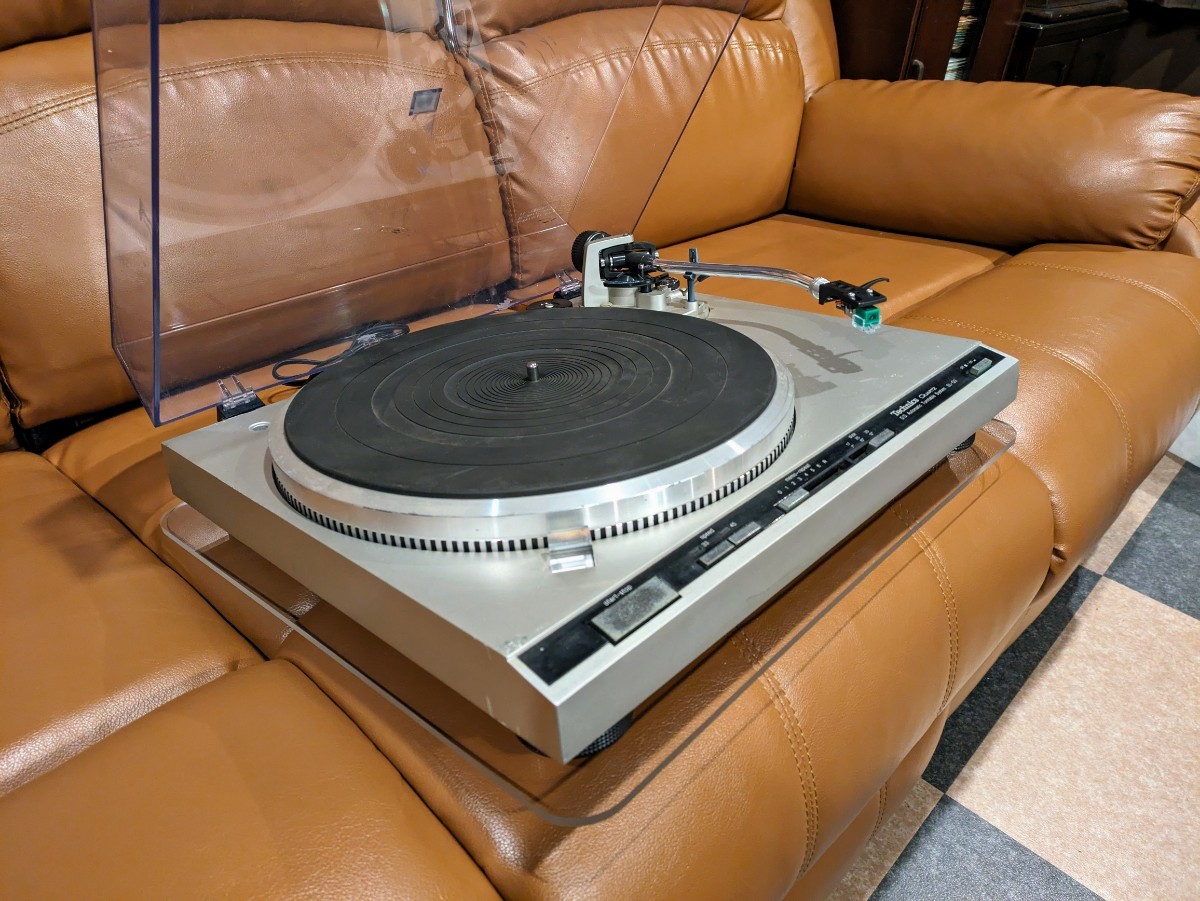 メンテナンス済 Technics SL-Q3 新品カートリッジ フルオートレコードプレーヤー クォーツ ダイレクトドライブ_画像3