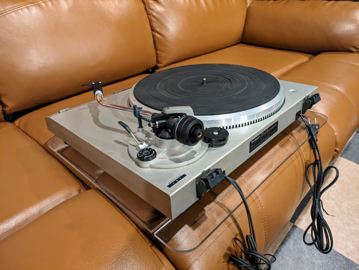 メンテナンス済 Technics SL-Q3 新品カートリッジ フルオートレコードプレーヤー クォーツ ダイレクトドライブ_画像9