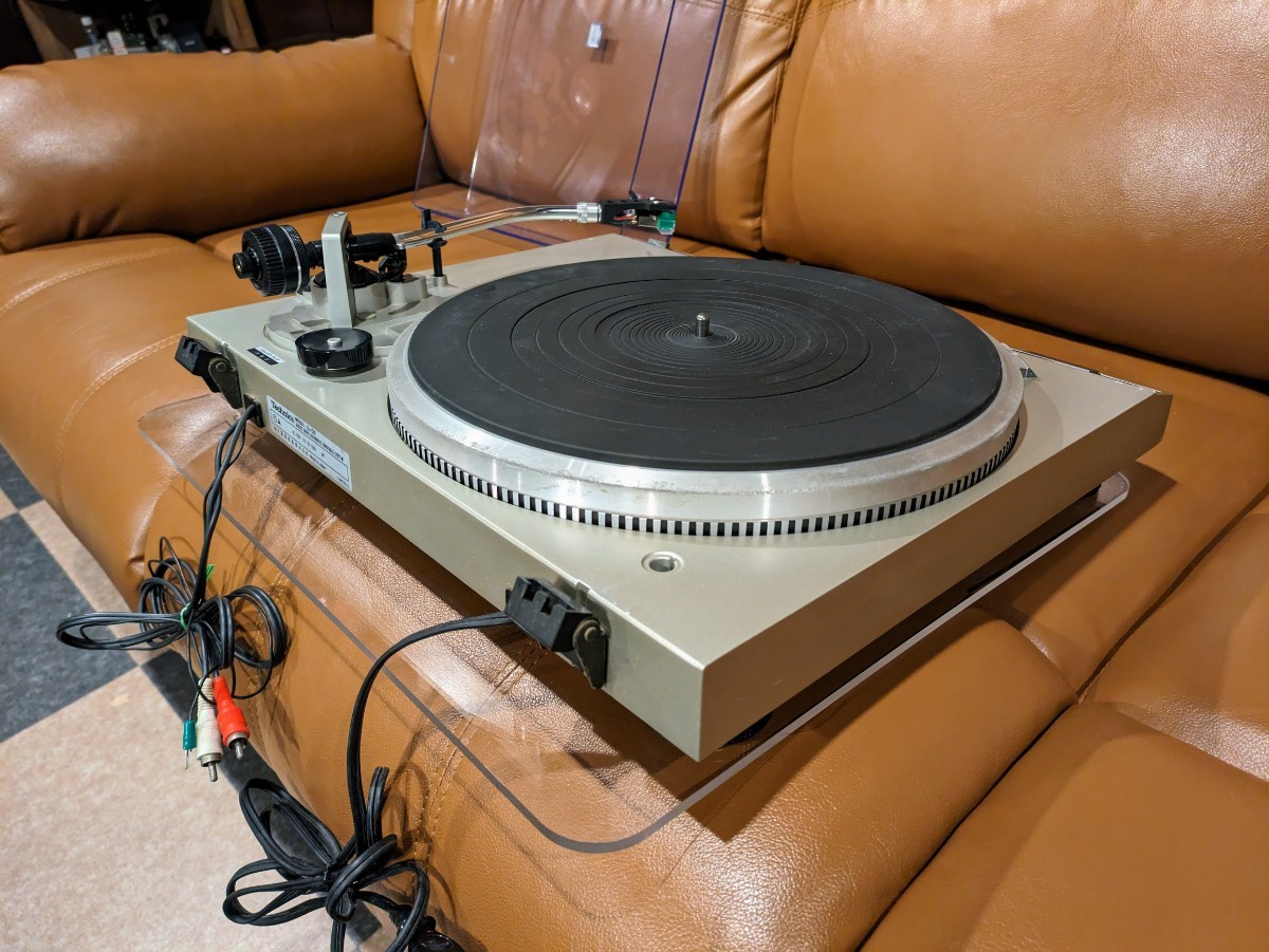 メンテナンス済 Technics SL-Q3 新品カートリッジ フルオートレコードプレーヤー クォーツ ダイレクトドライブ 2_画像9