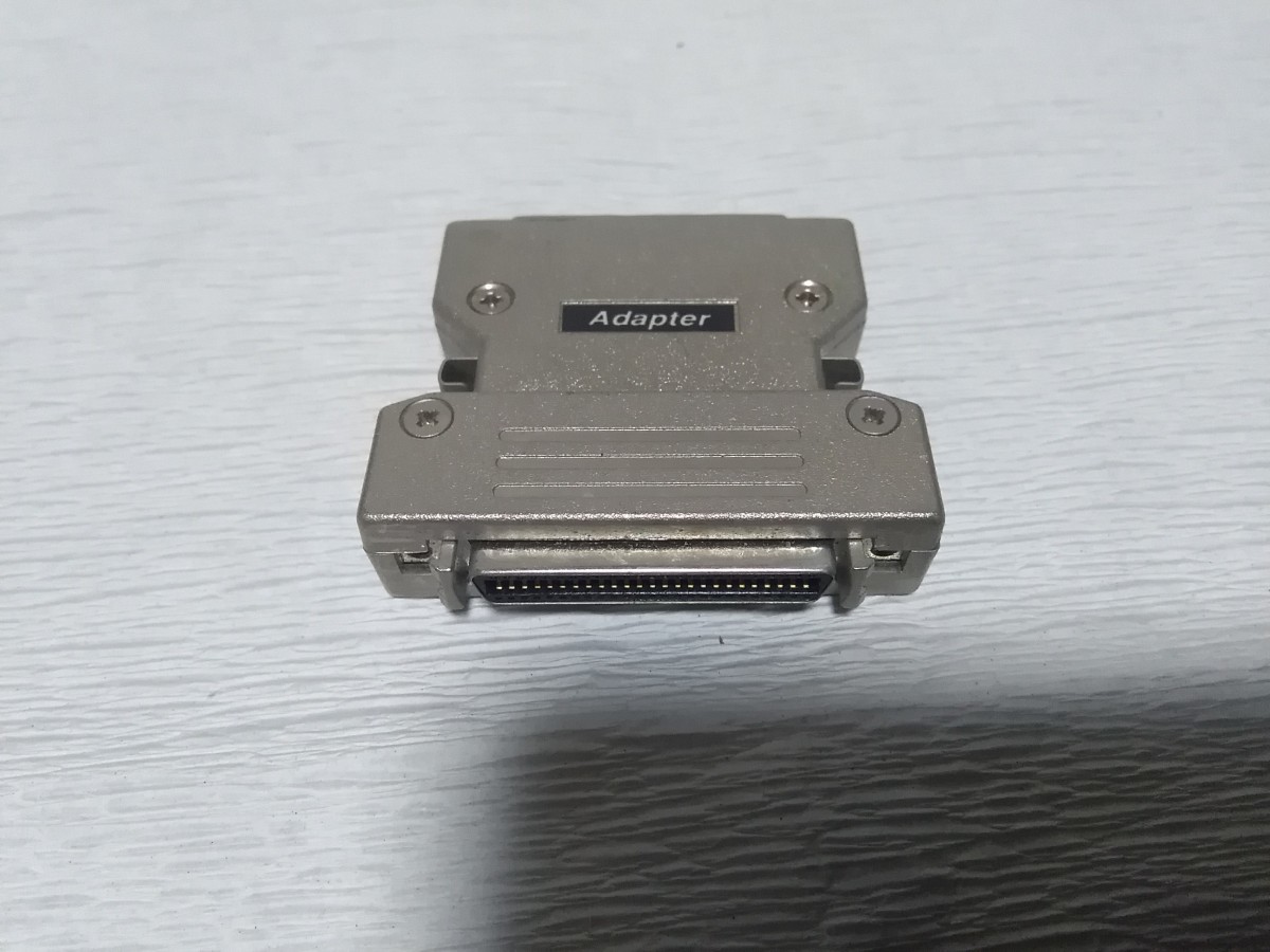 SCSI　変換アダプタ　ピンタイプハーフピッチ50ピン ⇔ ハーフピッチ50ピン　変換コネクタ　2_画像1