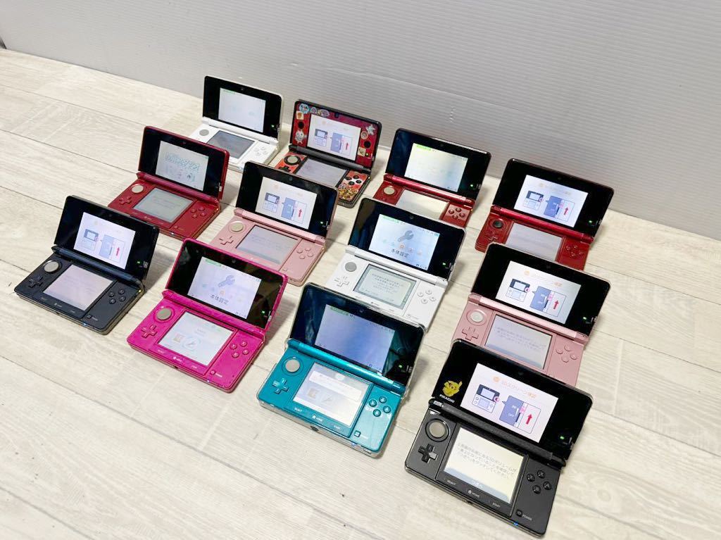 大量まとめ Nintendo 3DS CTR-001 本体 計 12台セット ☆ 通電OK ☆_画像3