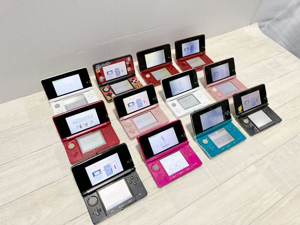 大量まとめ Nintendo 3DS CTR-001 本体 計 12台セット ☆ 通電OK ☆_画像2