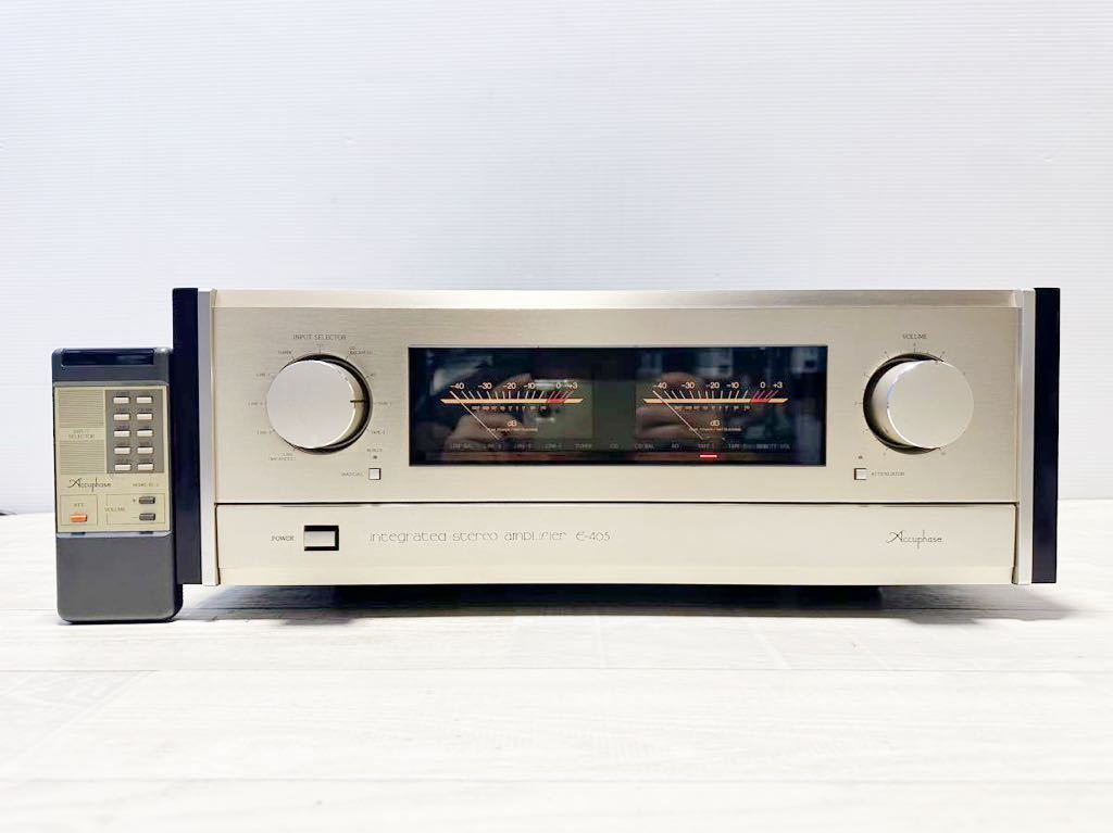 Accuphase E-405 プリメインアンプ アキュフェーズ_画像1