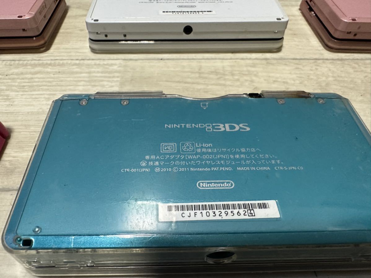 大量まとめ Nintendo 3DS CTR-001 本体 計 12台セット ☆ 通電OK ☆_画像10