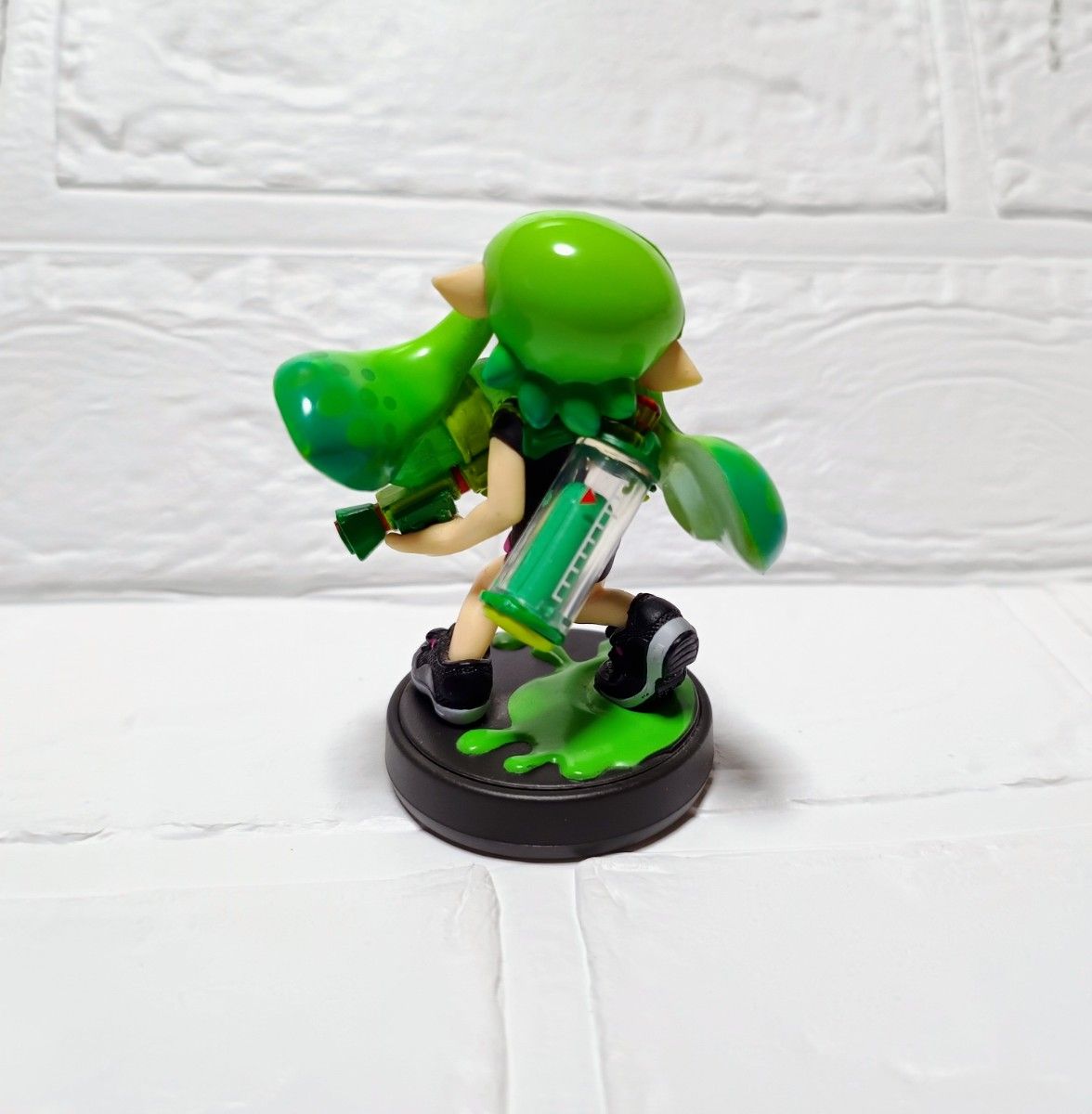 スプラトゥーン　amiibo　ガール　限定カラー　ライムグリーン　インクリング　Splatoon　アミーボ　限定色