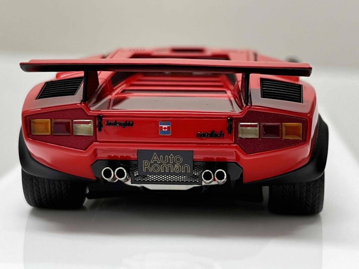 メイクアップ-SCISSOR DOORS Exclusive- EIDOLON 1/43 Lamborghini Countach LP400/500S Ch.1120148 Walter Wolf　Garage Auto Roman 1977_画像7