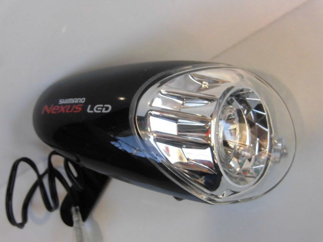  outlet price (30%Off) Shimano Nexus LED automatic light LP-X103 2 terminal black new goods 