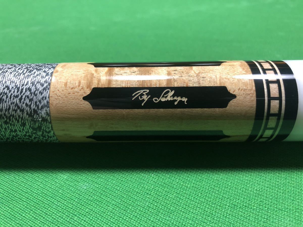 バート シュレーガー カスタムキュー Bert Schrager custom cue 10山の画像10