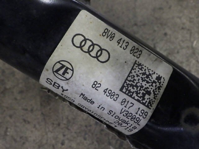 R2 year Audi A3 30TFSI DBA-8VCXS right front strrut shock Knuckle attaching suspension CXS 4CYL 2WD 14687km 8V[ZNo:05007802]