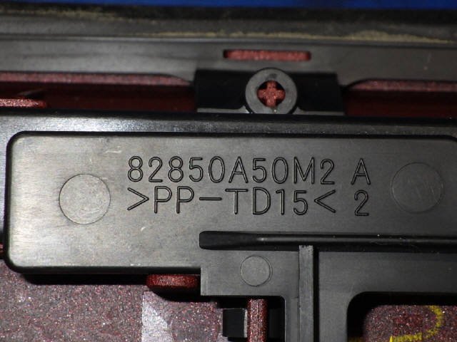 モコ MG33S バックドア アウターハンドル 赤 ZSU バックカメラ付 90610-4A06D MRワゴン MF33S[ZNo:05008668]_画像8