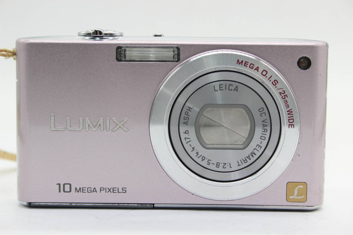 【✨大人気✨】Panasonic LUMIX DMC-FX35 ピンク 箱あり Panasonic DMC-FX35-P Digital Camera LUMIX FX35 Pink W/Box