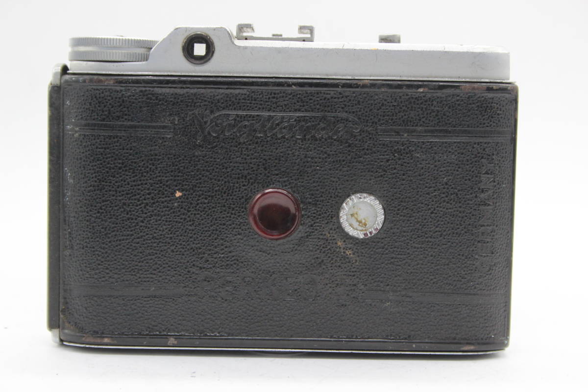 【訳あり品】 フォクトレンダー Voigtlander PERKEO I VASKAR 75mm F4.5 蛇腹カメラ s5421_画像4