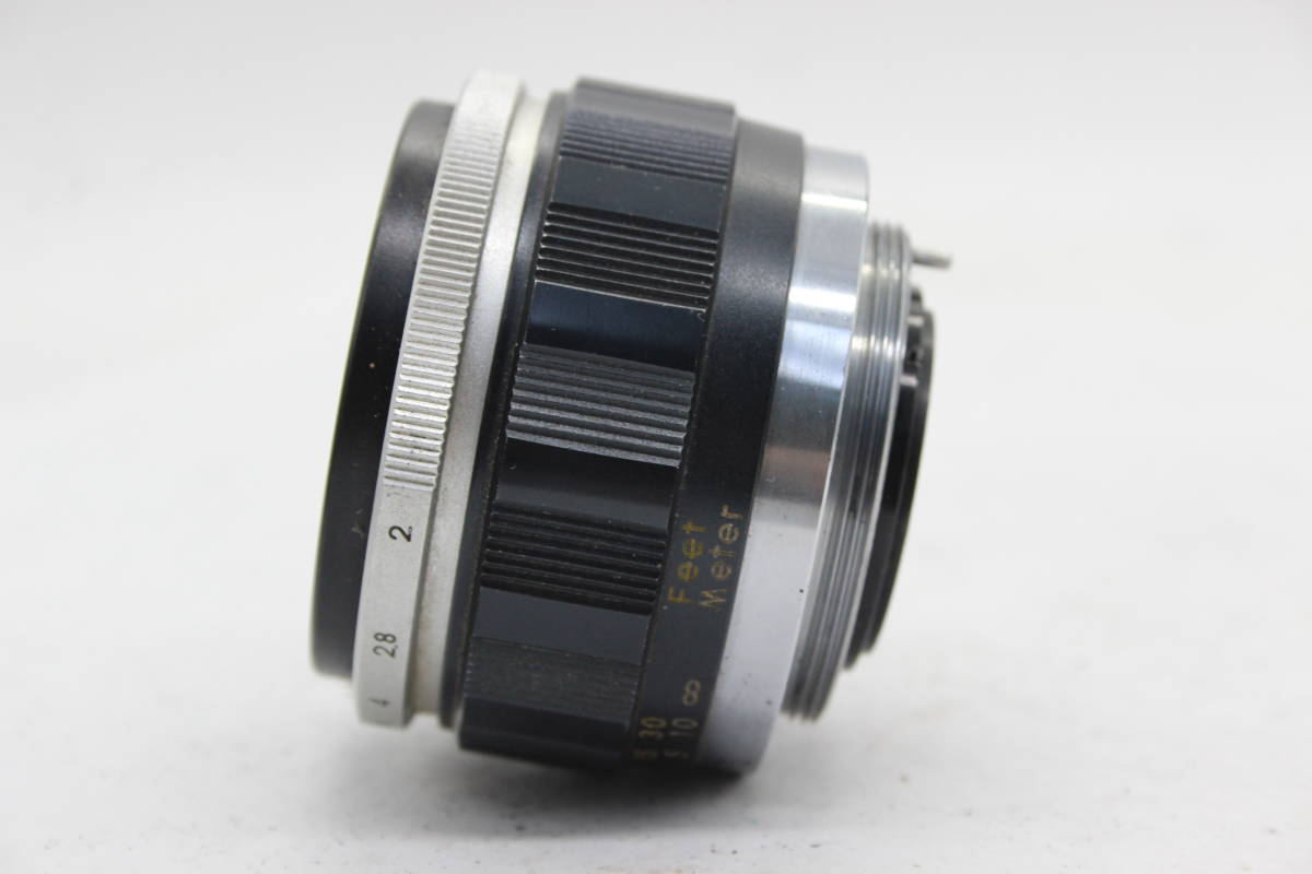 [ returned goods guarantee ] Yashica Yashica Auto Yashinon 5cm F2 M42 mount with a hood . lens s5490