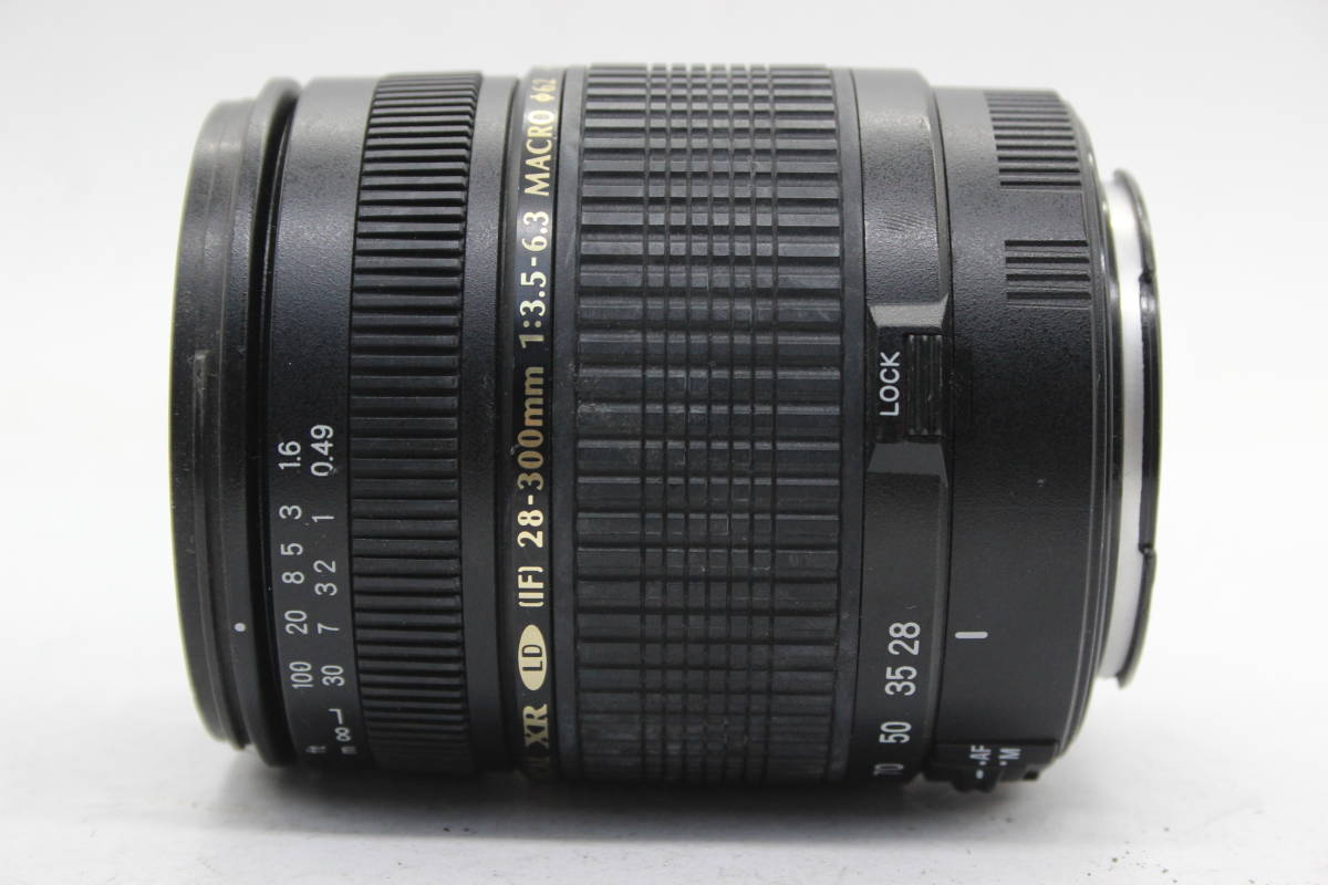 【返品保証】 タムロン Tamron AF XR 28-300mm F3.5-6.3 Macro フード付き キャノンマウント レンズ s5503_画像5