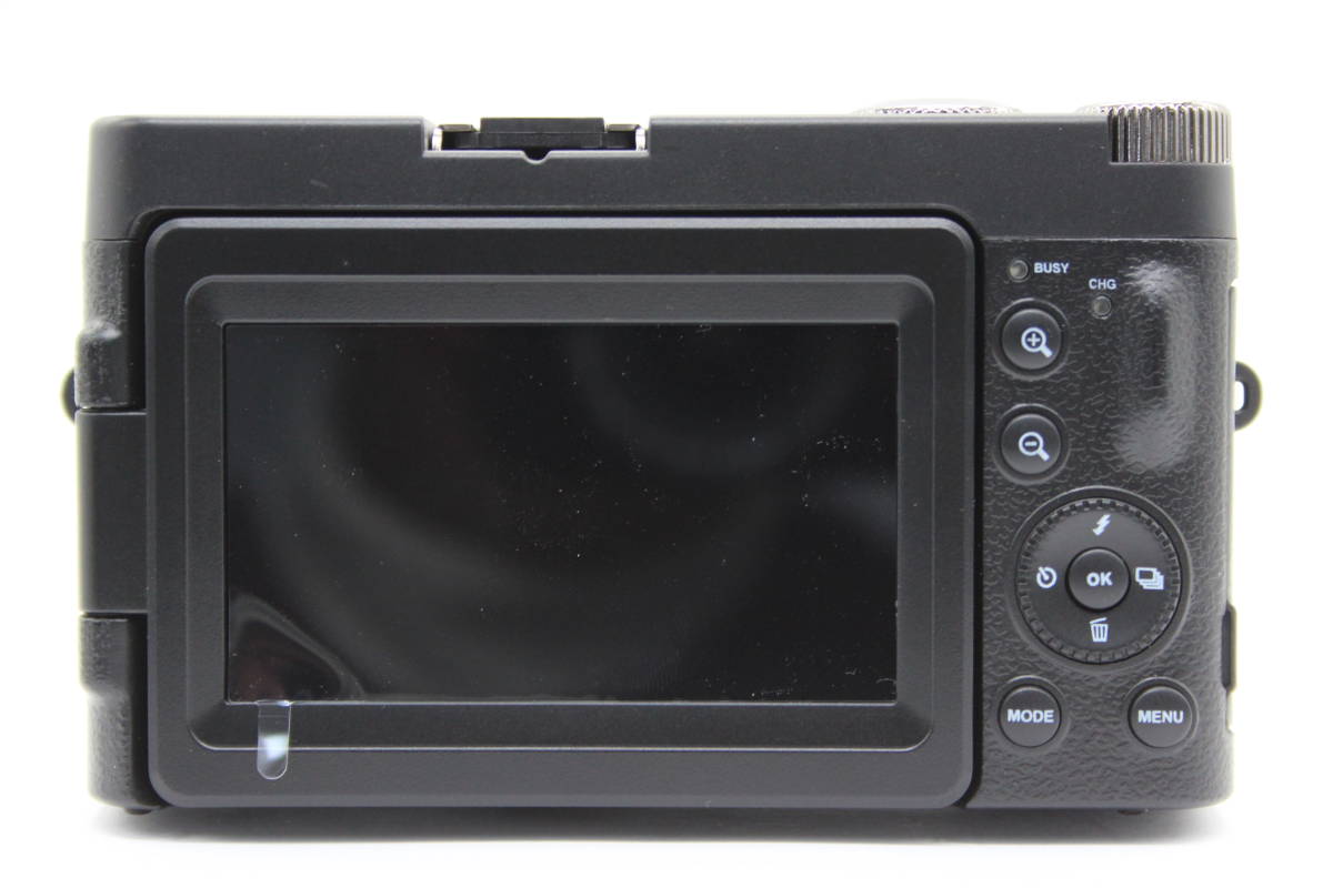 【極美品 返品保証】 【元箱付き】Digital Camera DC101 ブラック 4K Cmos 16x バッテリー付き コンパクトデジタルカメラ s6157_画像5