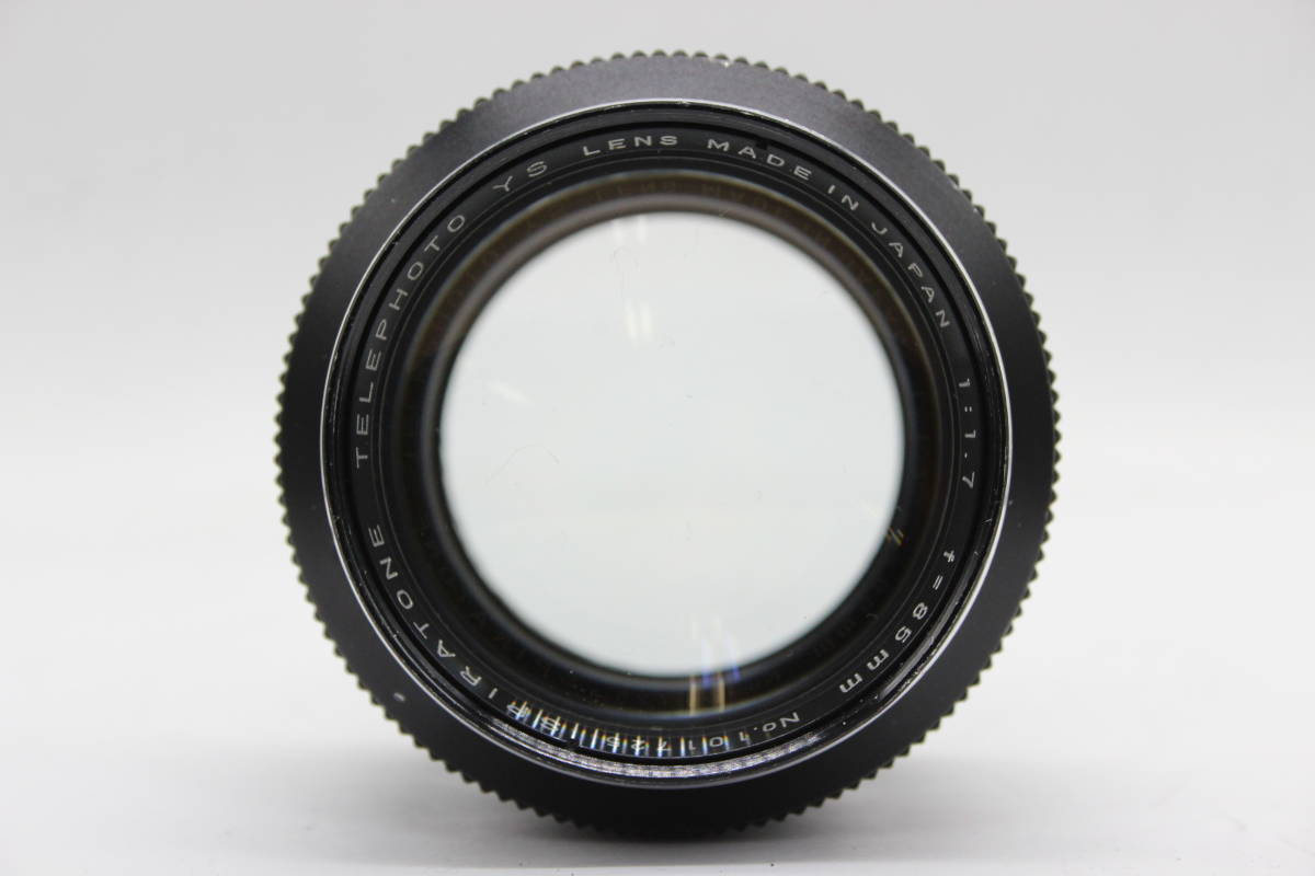 【返品保証】 SPIRATONE TELE PHOTO YS 85mm F1.7 M42マウント レンズ s6169_画像2