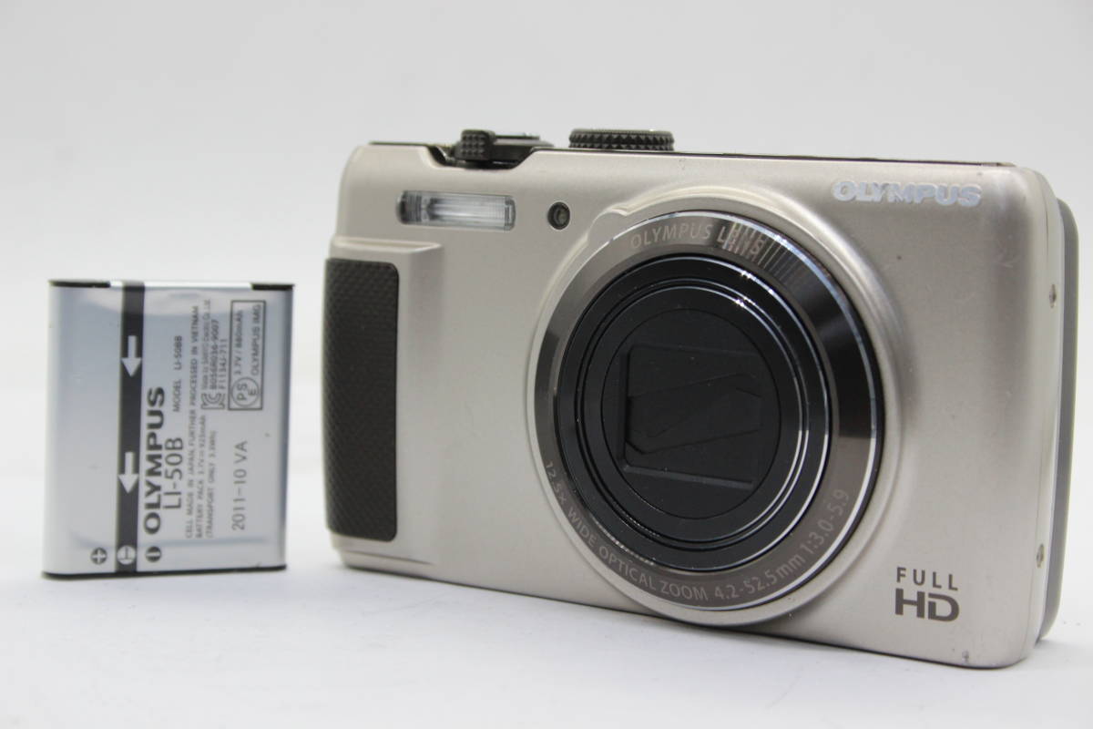 【返品保証】 オリンパス Olympus SH-21 12.5x Wide バッテリー付き コンパクトデジタルカメラ s6171