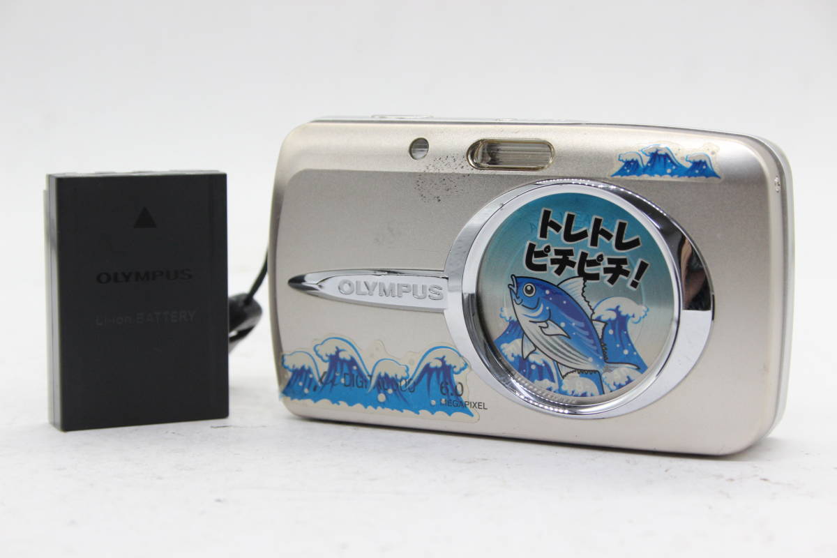 【返品保証】 オリンパス Olympus μ Digital 600 AF 3x バッテリー付き コンパクトデジタルカメラ s6235