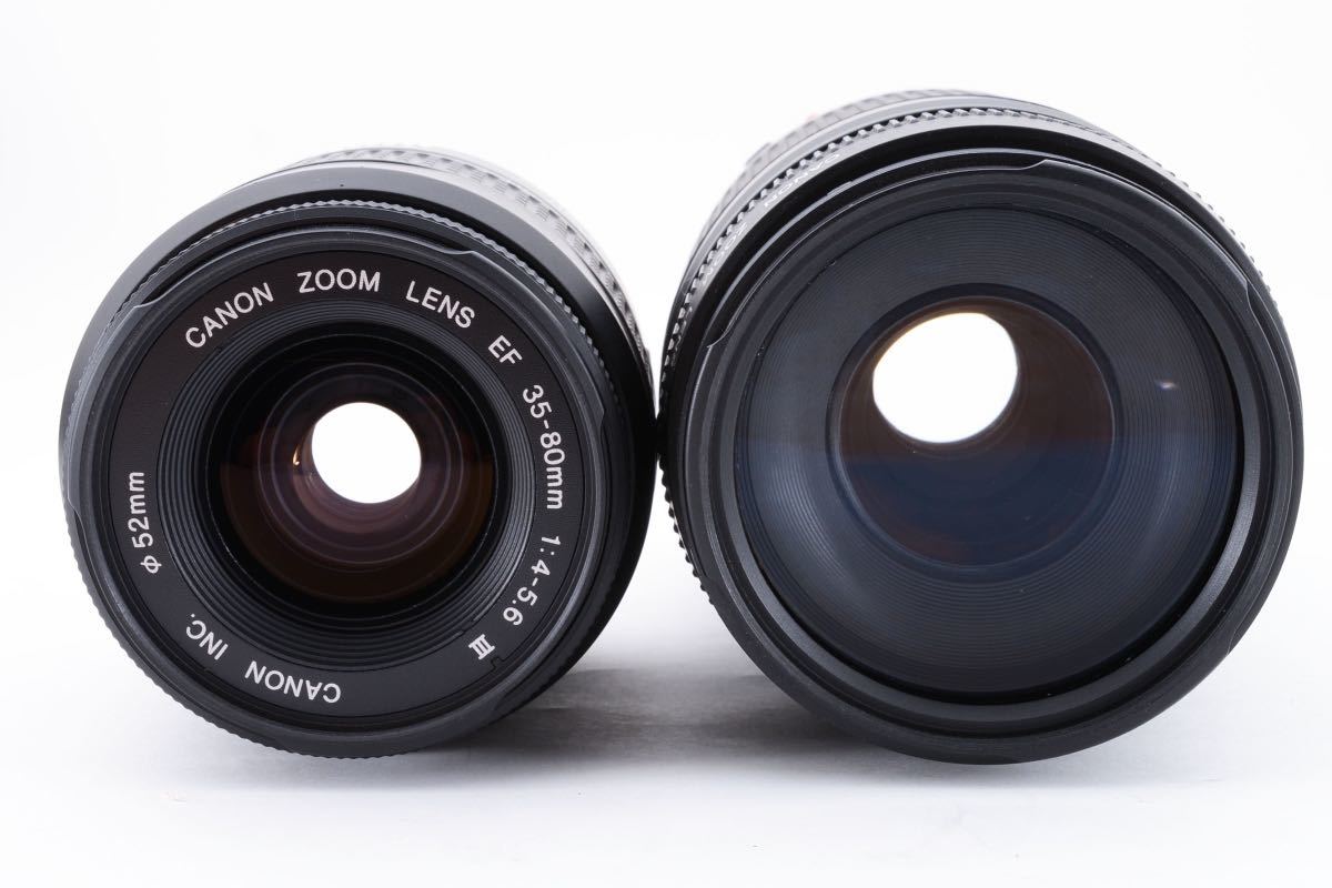 保証付き☆デジタル一眼レフ カメラ Canon EOS Kiss X9標準&望遠ダブルレンズセット/EF 35-80㎜1:4-5.6III/EF75-300㎜ F4-5.6 III☆1094の画像10