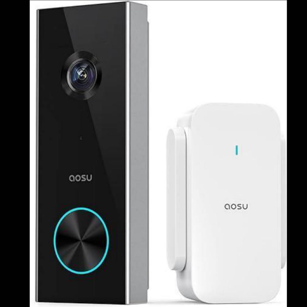 【未使用】AOSU 2K ワイヤレス カメラ付き インターホン