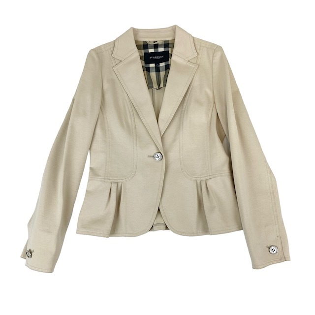  б/у Burberry London BURBERRY LONDON tailored jacket хлопок бежевый женский размер 36
