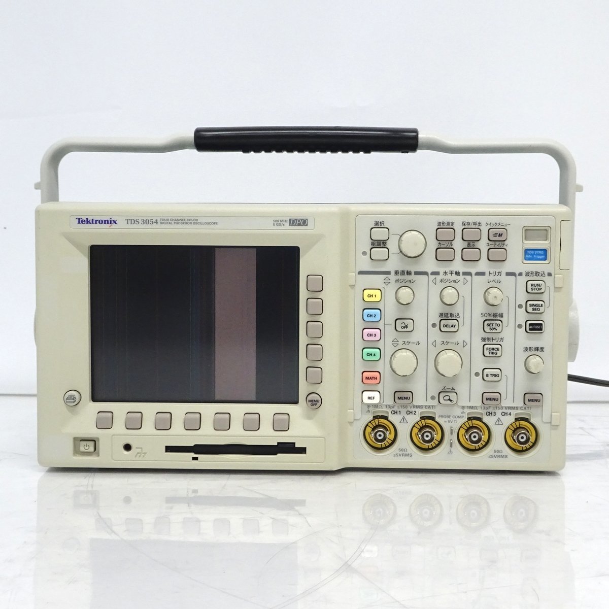 Tektronix TDS3054 500MHz・5GS/s 4chデジタルオシロスコープ 【中古/画面映りません】#390324_画像1