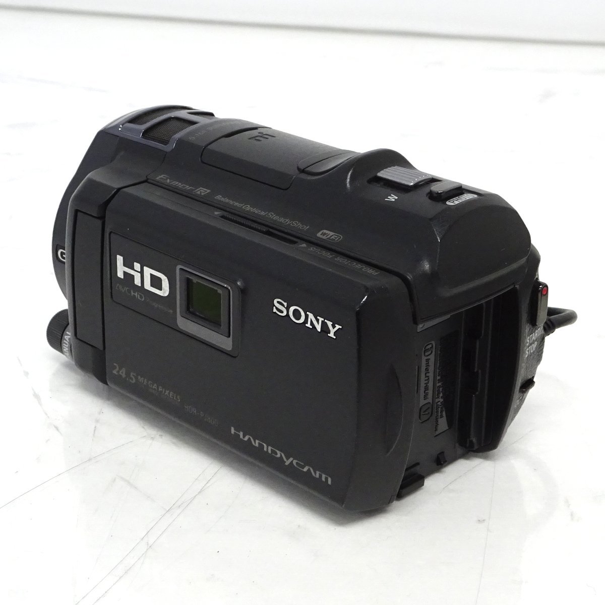 SONY HDR-PJ800 デジタルHDビデオカメラ（ブラック/プロジェクター機能/バッテリー付き）【中古/動作品】#395363