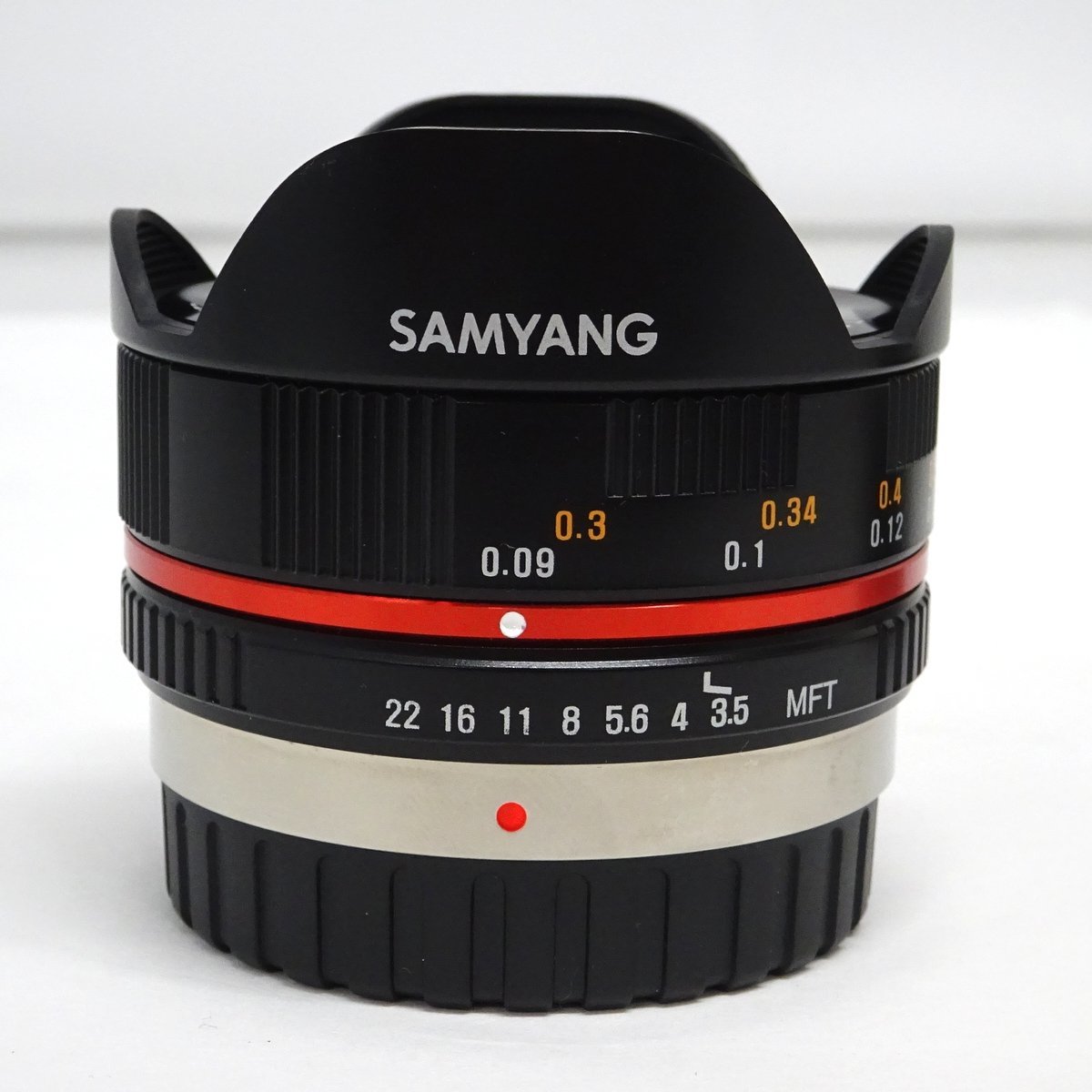 SAMYANG/サムヤン 7.5mm F3.5 単焦点魚眼レンズ フィッシュアイ （MFT マイクロフォーサーズ用/ブラック）【中古/動作品】#378741_画像2