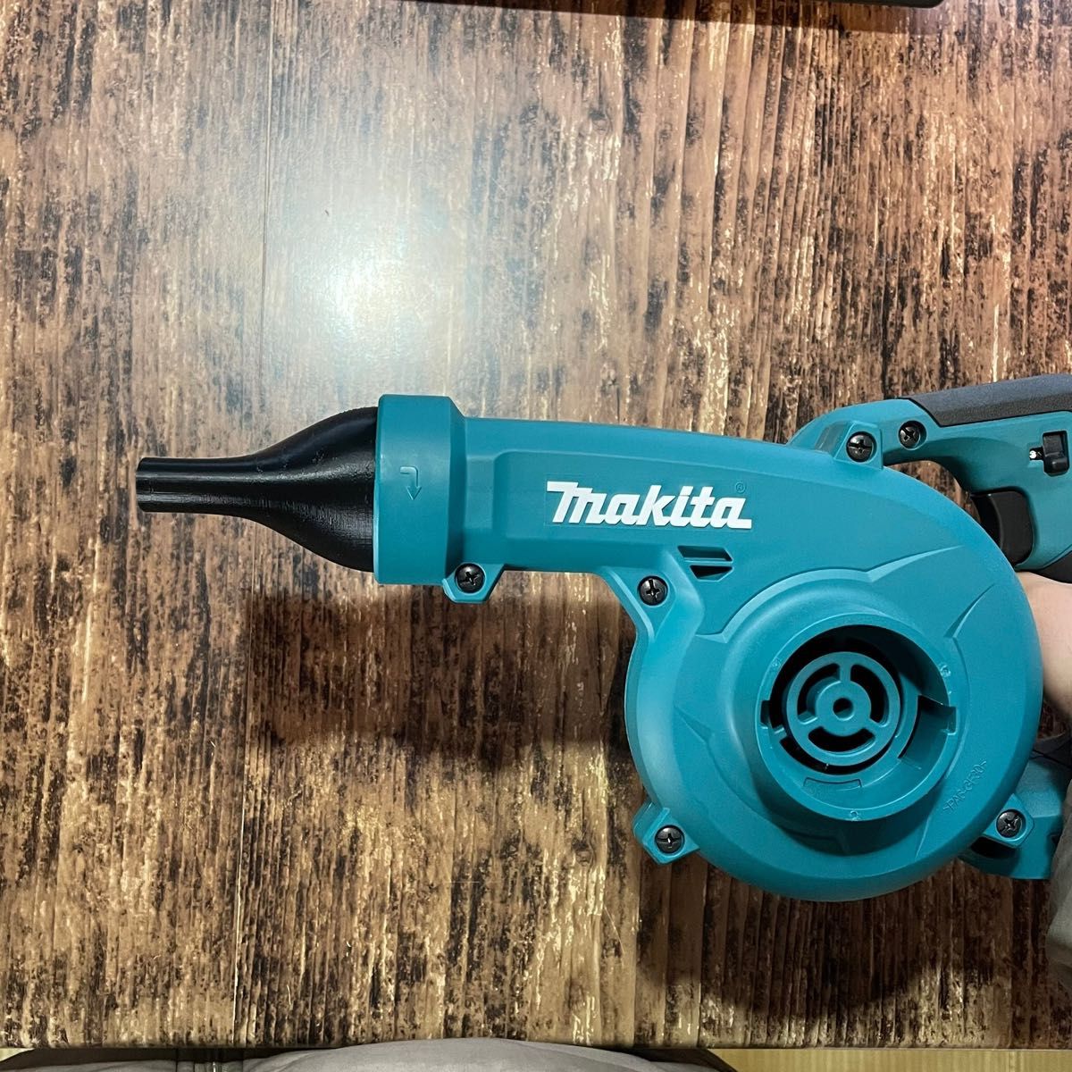 マキタ ブロワ 先端ノズル アタッチメント 自作 makita ボルテックスジェネレータ有り 幅(約)8cm