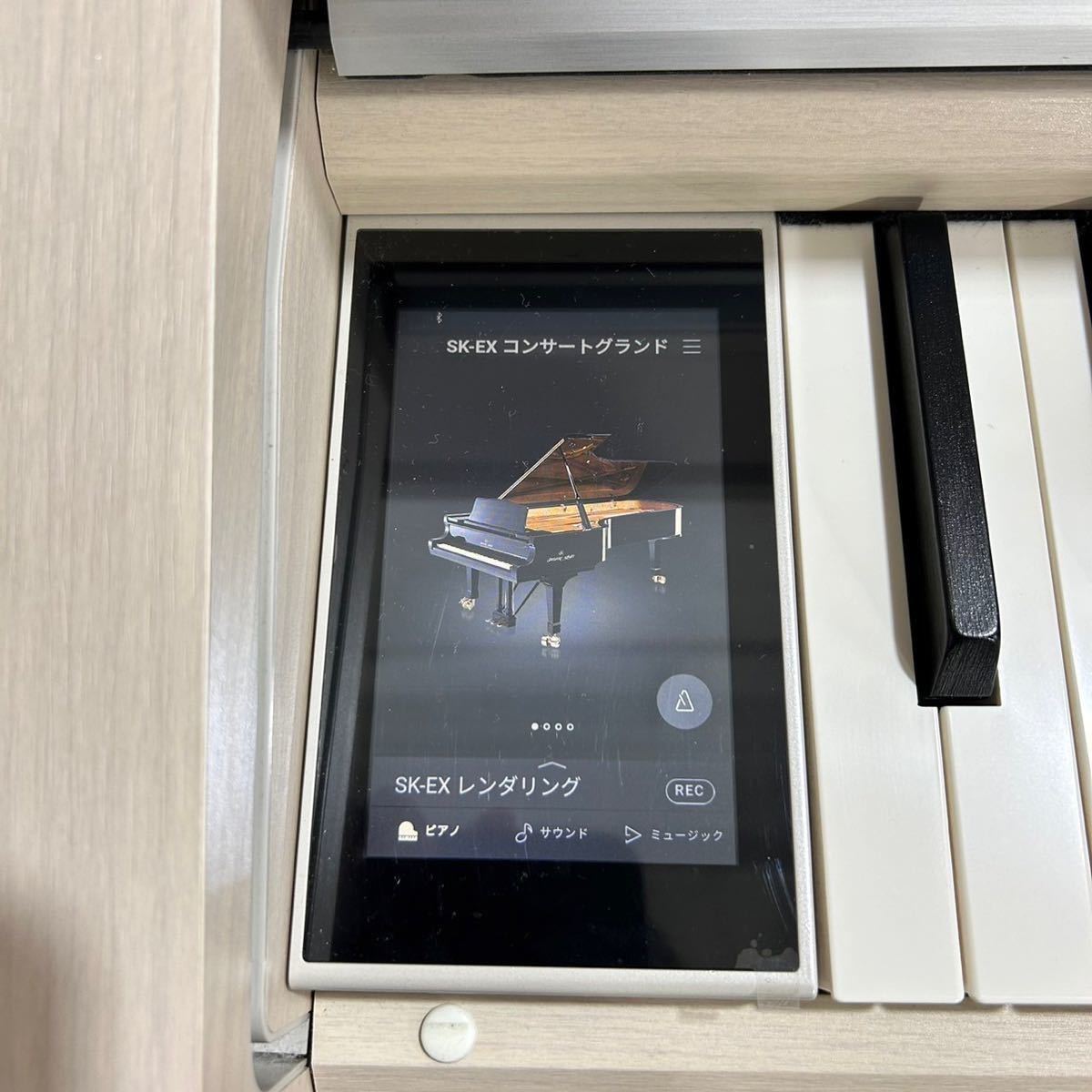KAWAI 電子ピアノ 88鍵 Concert Artist CA79A 2021年製 d1591 カワイ デジタルピアノ 高性能 タッチパネル ハイグレードモデル_画像4