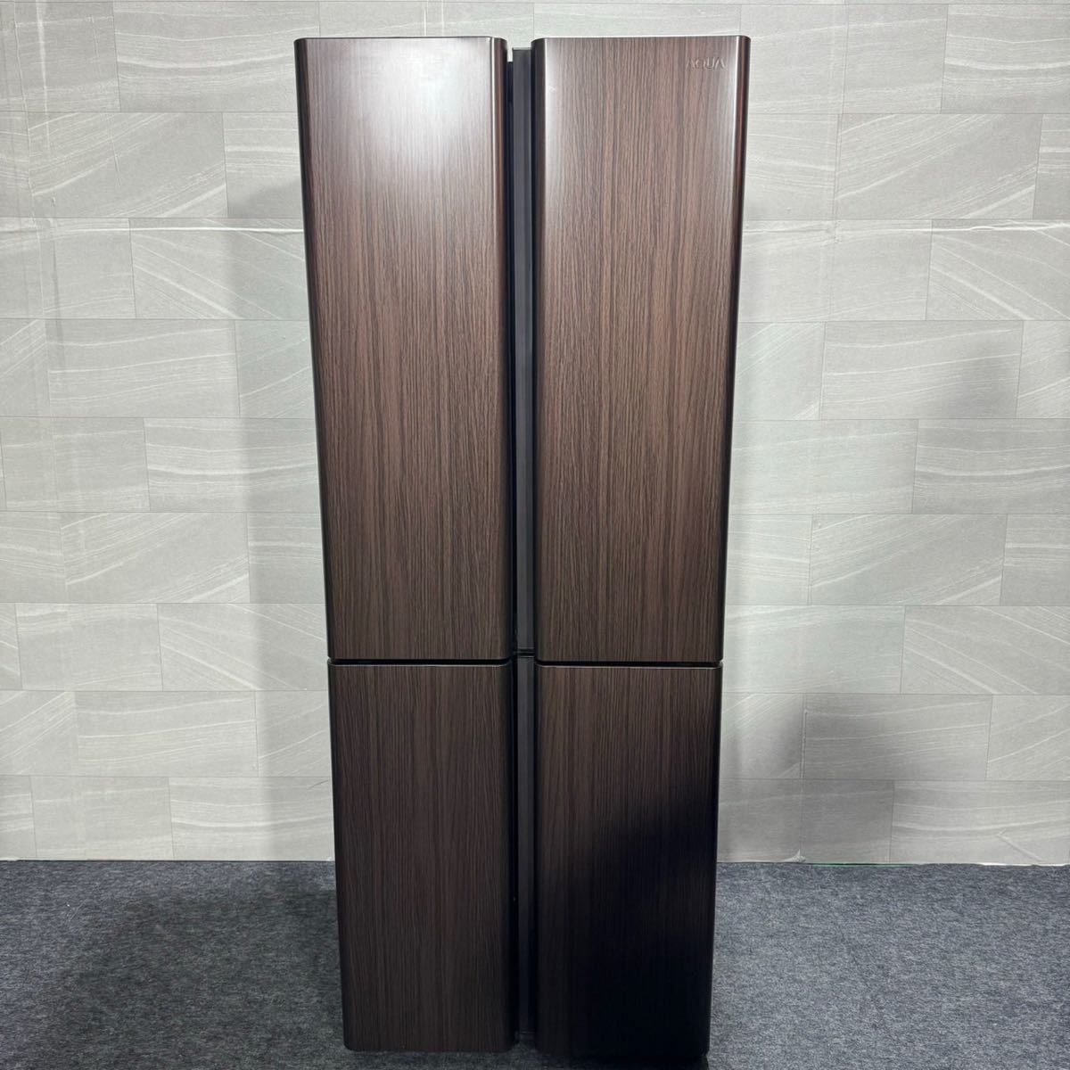 AQUA 大容量冷蔵庫 AQR-TZ42K 420L 4ドア 高年式d1616 アクア 大型冷蔵庫 観音開き フレンチドア 大きめ 新しい_画像2